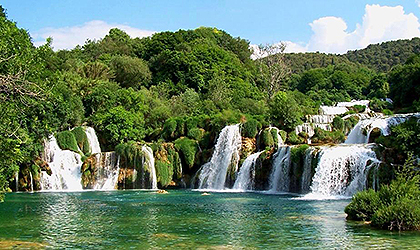 National Park Krka Wasserfaelle